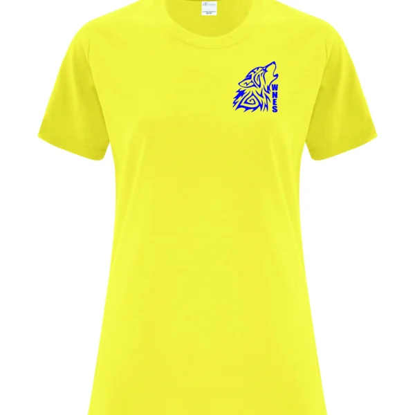 WNES Ladies Yellow Tee